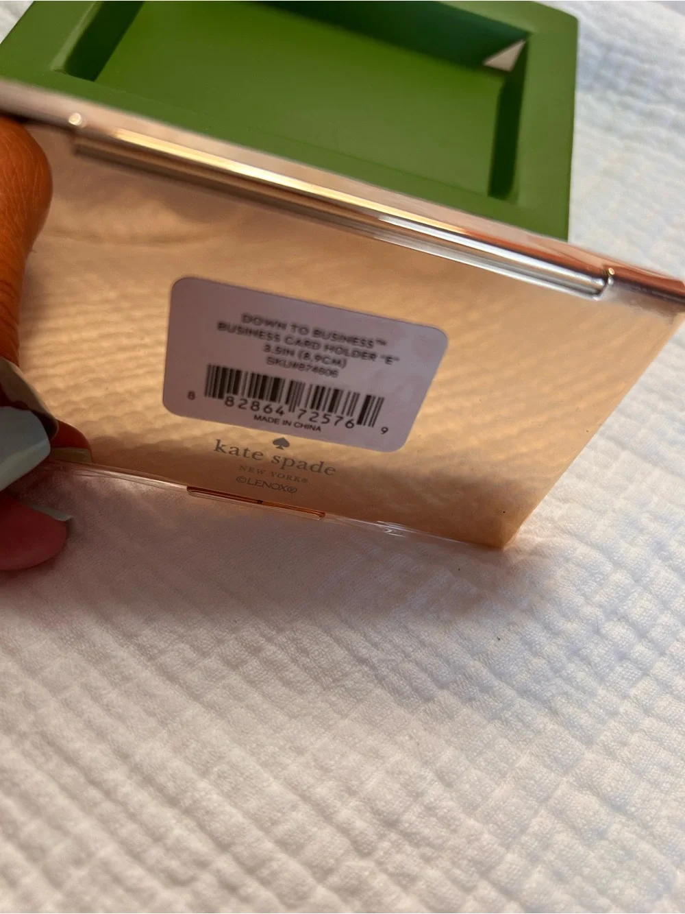 NEW!  Kate Spade business card holder